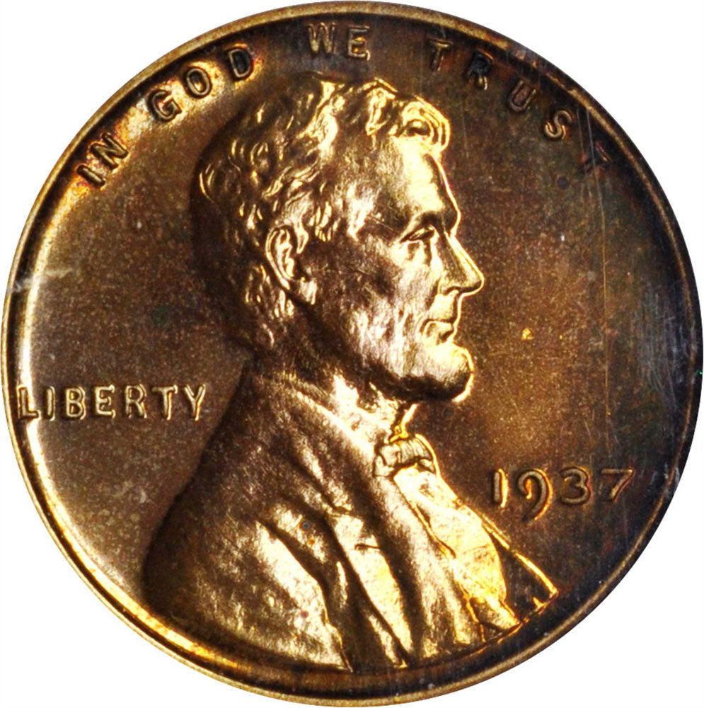 1619500 1937  RD Lincoln Cent.  EF-40