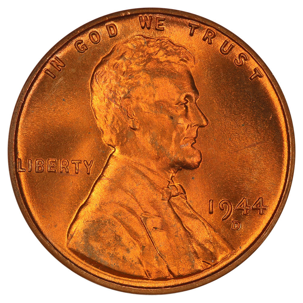 1620900 1944'D' RD Lincoln Cent.  MS-67