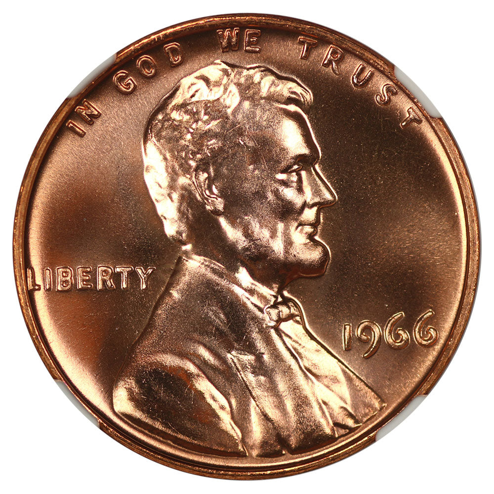 1622500 1966  RD Lincoln Cent.  MS-67