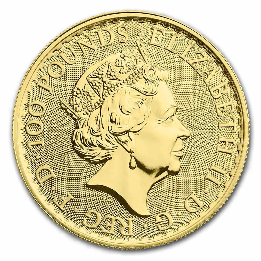 1626400 Great Britain. Britannia Bullion Coin. 1 Ounce Gold.