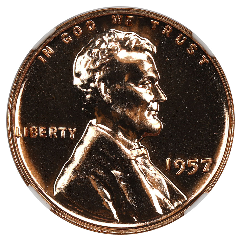1622100 1957  RD Lincoln Cent.  PR-67