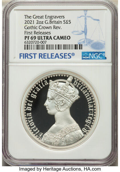 1626300 Great Britain. Silver. Two Ounce Bullion.