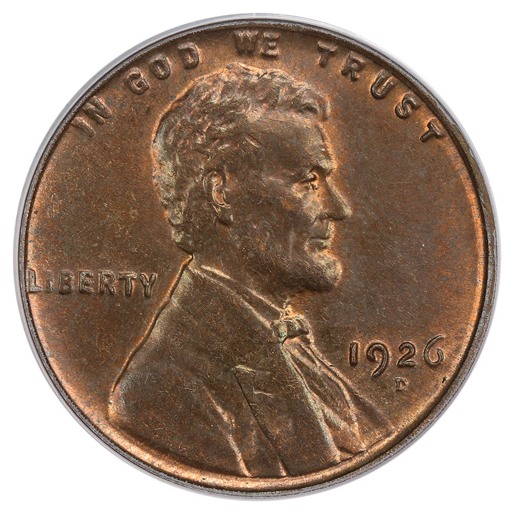1617900 1926'D' Lincoln Cent.  MS-64