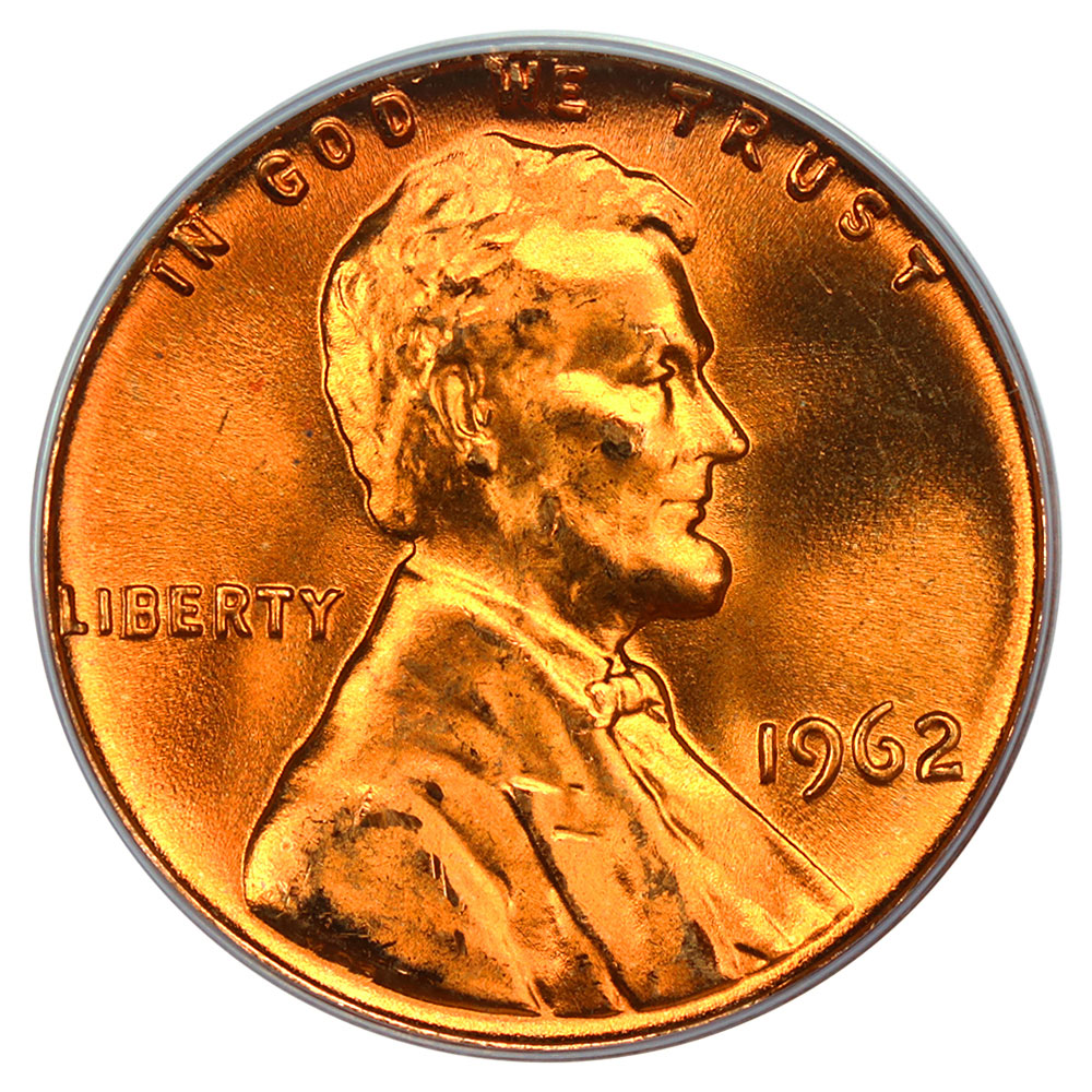 1622400 1962  Lincoln Cent.  MS-66