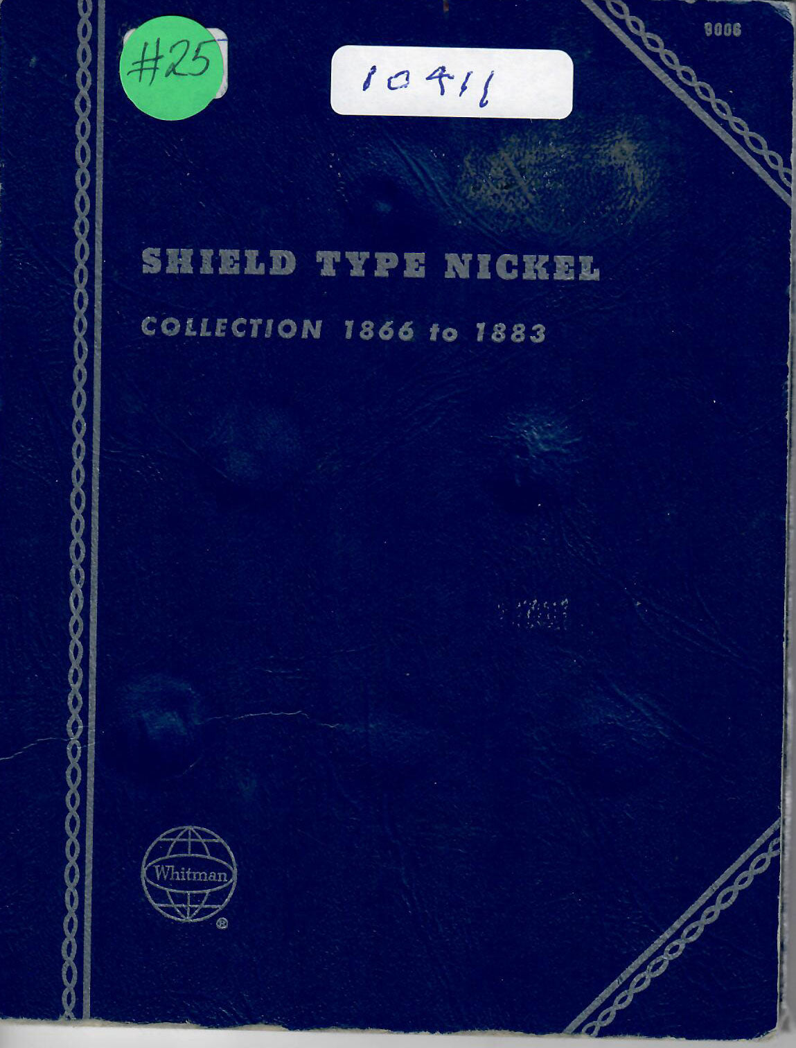 1622600 1867  Shield Nickel.  G-4