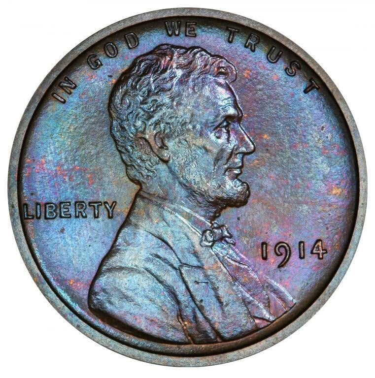 1616700 1914  BN Lincoln Cent.  PR-66