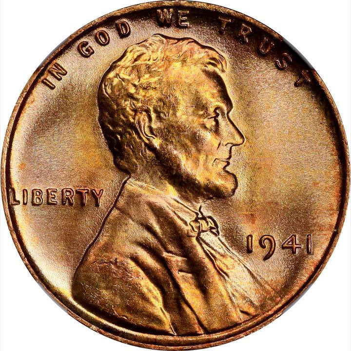 1620200 1941  Lincoln Cent.  MS-67