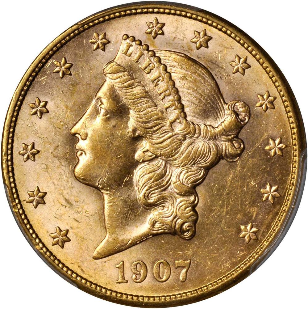 1495800 1907'S' Liberty Double Eagle.
