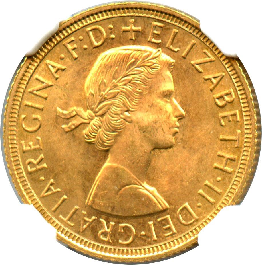 1498700 Great Britain. Elizabeth II. Sovereign.