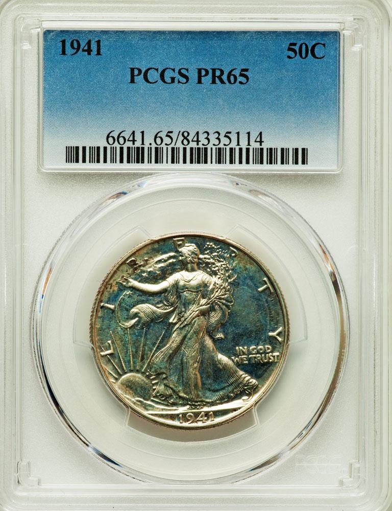 1489400 1941  Liberty Walking Half Dollar.