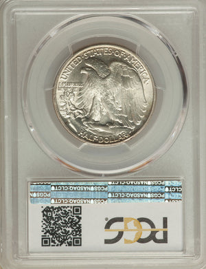 1490600 1943  Liberty Walking Half Dollar.  MS66 PCGS. CAC.