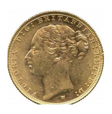 1498200 Great Britain. Victoria. Sovereign.