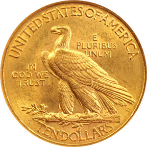 1492800 1909  Indian Head Gold Eagle.  NGC/CAC MS62.