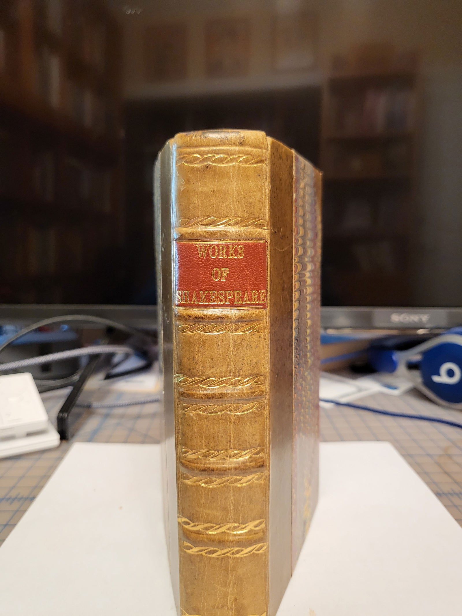 1446400 1734 Shakespeare.  The Works.  Vol III.  12mo.
