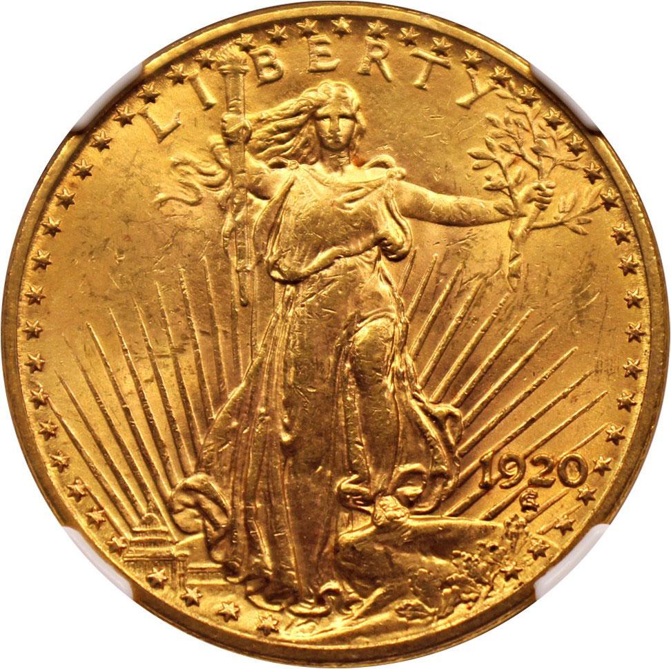 1495900 1920  Saint-Gaudens Double Eagle.