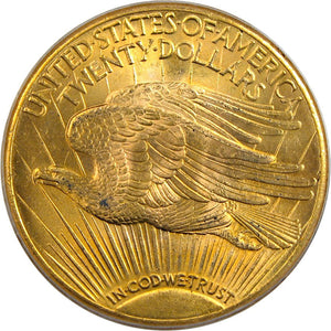 1496200 1927  Saint-Gaudens Double Eagle.  PCGS MS65.