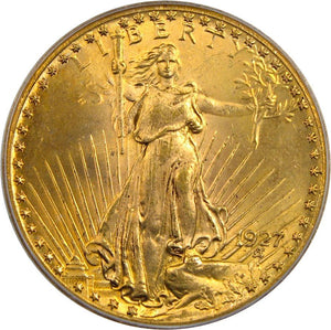 1496200 1927  Saint-Gaudens Double Eagle.