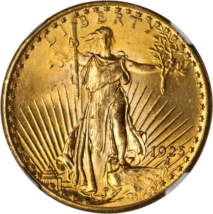 1496100 1925  Saint-Gaudens Double Eagle.