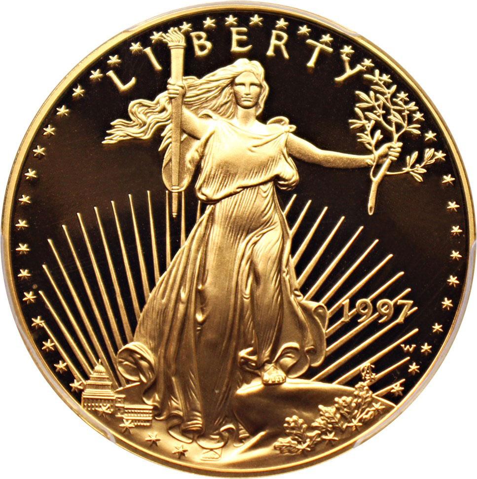 1496900 1997  Liberty 1 Oz. Bullion.