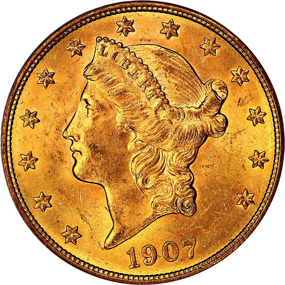 1495700 1907  Liberty Double Eagle.