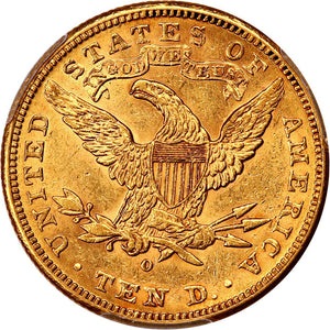 1478800 1897'O' Liberty Eagle.  PCGS AU55.