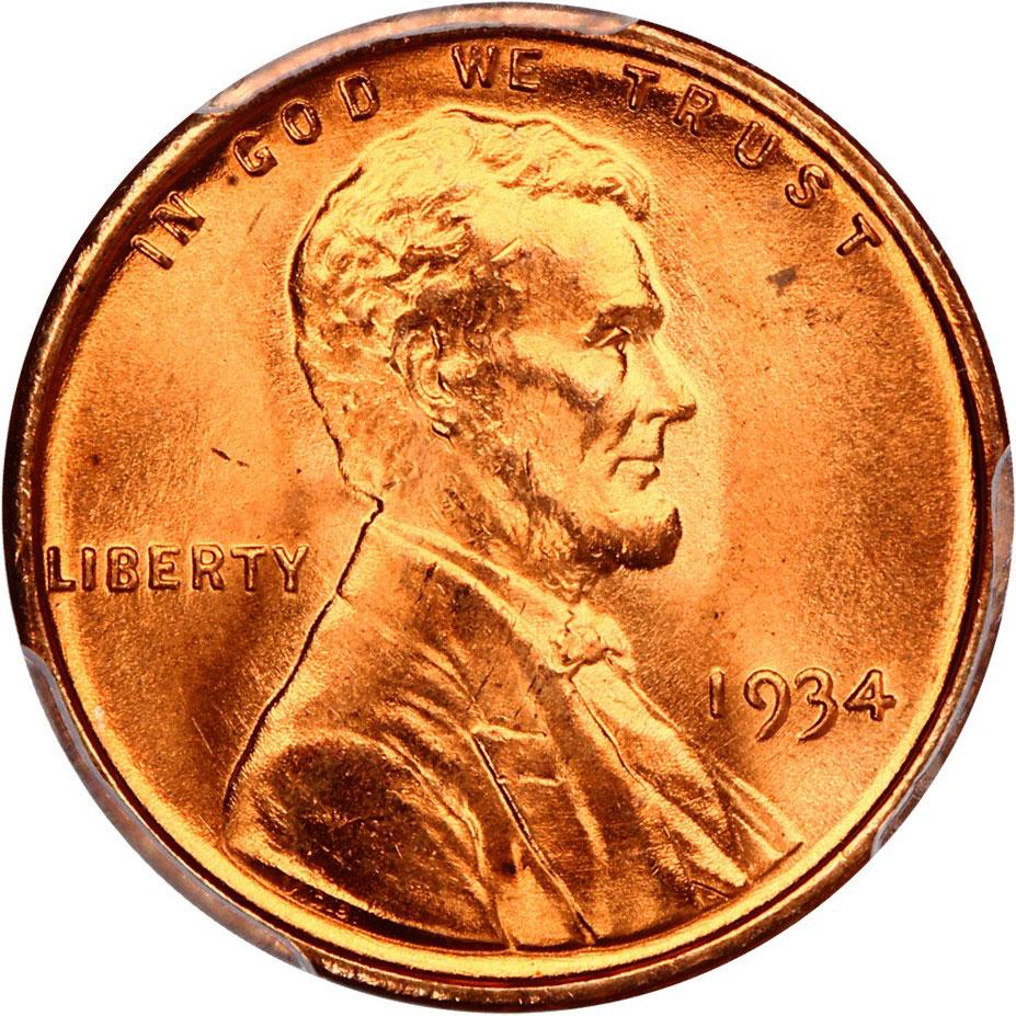 1473200 1934  RD Lincoln Cent.
