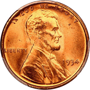 1473200 1934  RD Lincoln Cent.