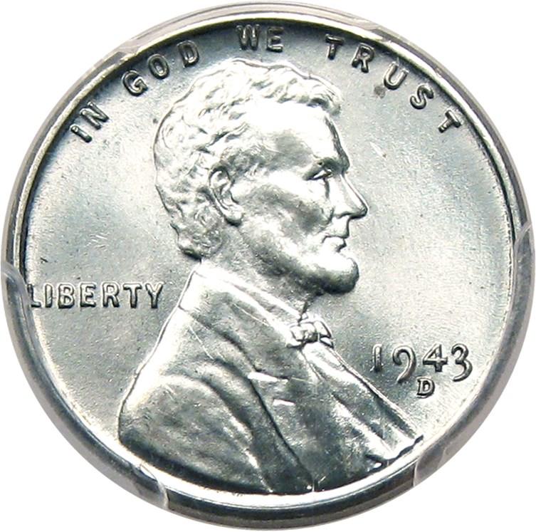 1477100 1943'D' RPM Lincoln Cent.