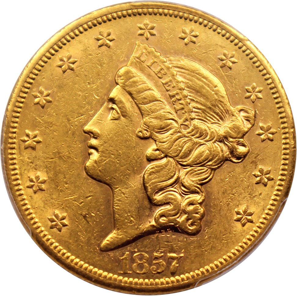 1493700 1857'S' Liberty Double Eagle.