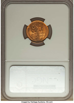 1473800 1937  RD Lincoln Cent.  MS67 Red NGC.