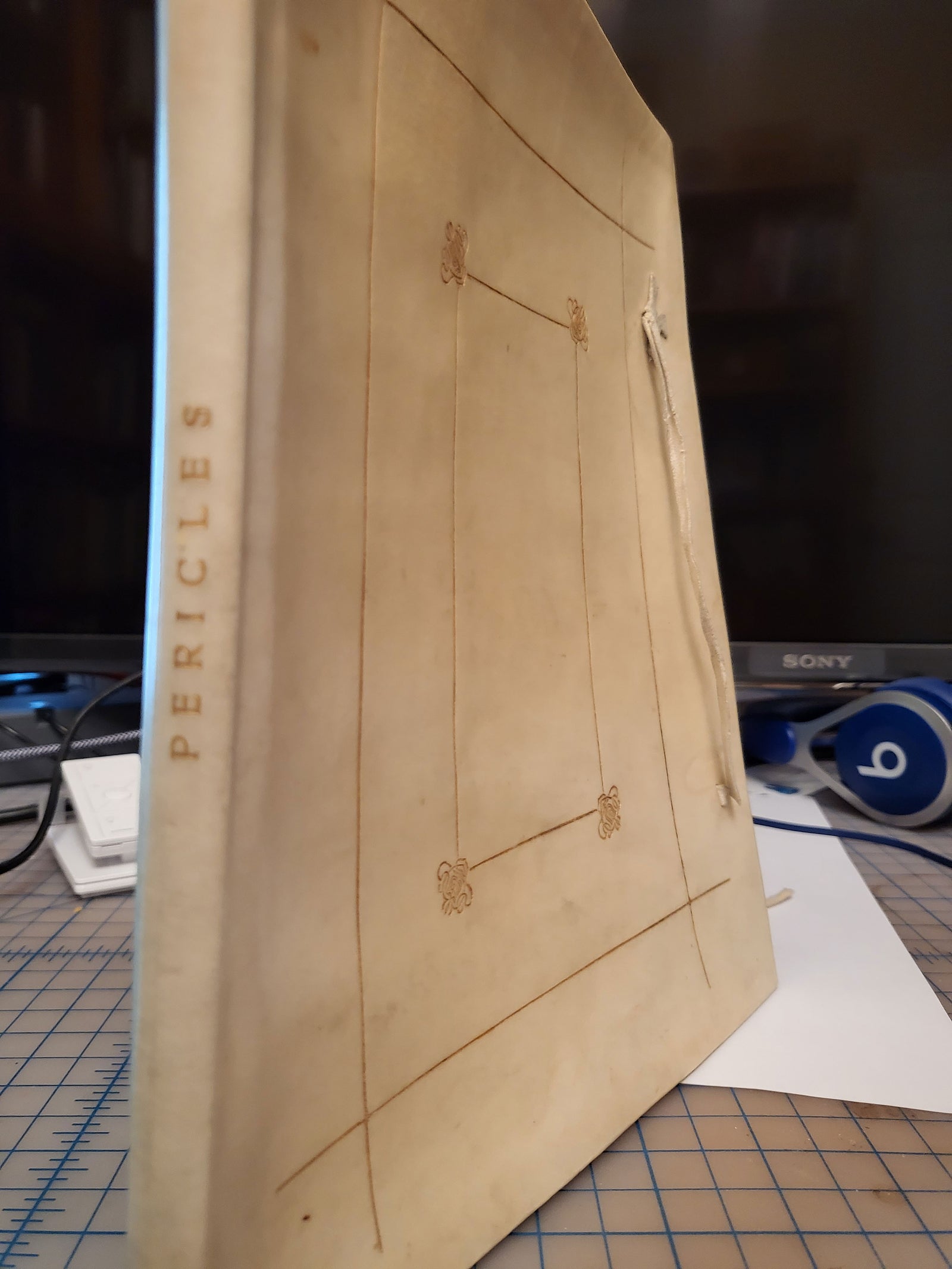 1450700 1929 Shakespeare.  Pericles.  Facsimile of 1609.  Vellum.