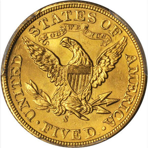 1491400 1901'S' Liberty Half Eagle.  MS-63 (PCGS).