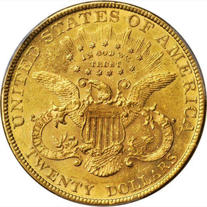 1494100 1879  Liberty Double Eagle.  AU-58 (PCGS).