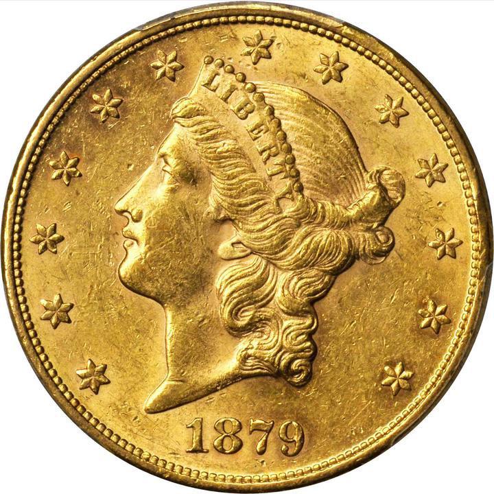 1494100 1879  Liberty Double Eagle.