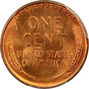 1474400 1938'S' RD Lincoln Cent.  PCGS MS66+ RD.