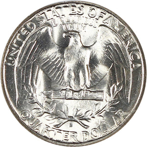 1488100 1942'S' Washington Quarter.  NGC MS64 (OH).