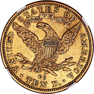 1478400 1893'CC' Liberty Eagle.  NGC AU53.