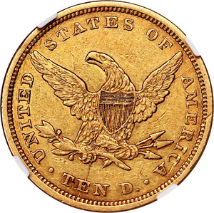 1491500 1842  Liberty Eagle.  NGC AU50 (Large Date)