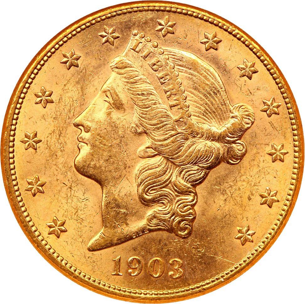 1495300 1903'S' Liberty Double Eagle.