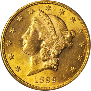 1494800 1899'S' Liberty Double Eagle.