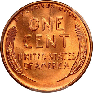 1476700 1942'S' RD Lincoln Cent.  PCGS/CAC MS67+ RD.