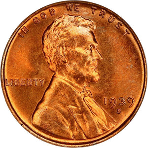 1475200 1939'S' RD Lincoln Cent.