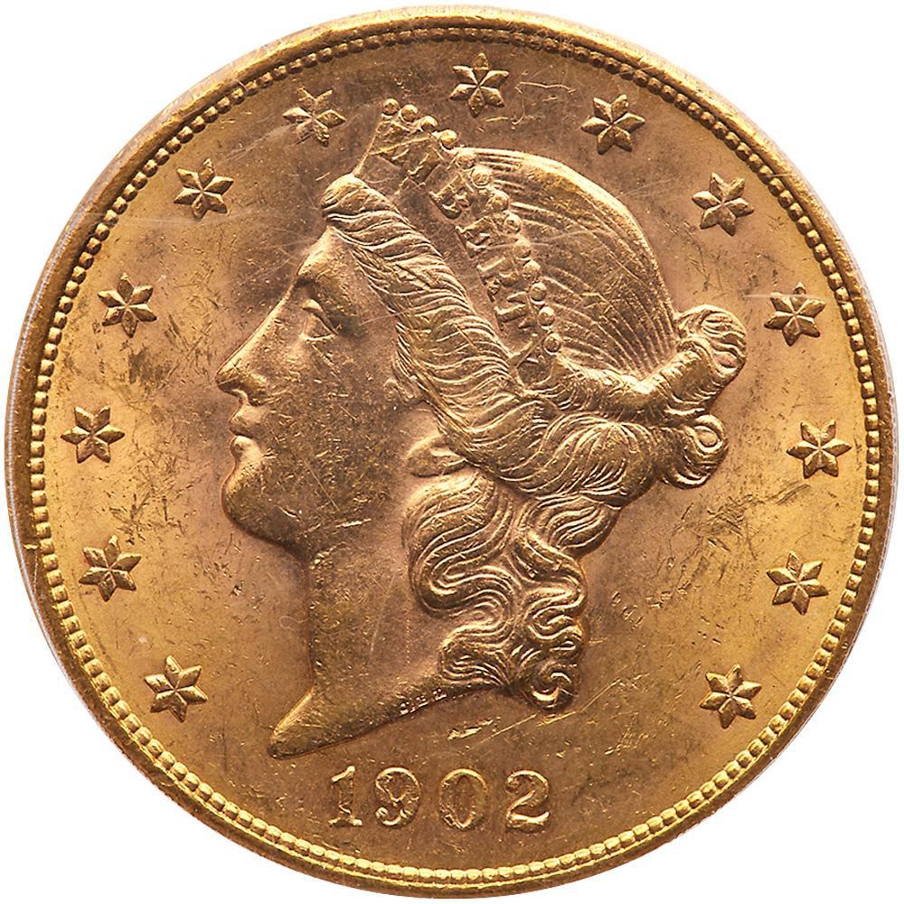 1495100 1902'S' Liberty Double Eagle.