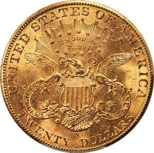 1495600 1905'S' Liberty Double Eagle.  MS62 (PCGS).