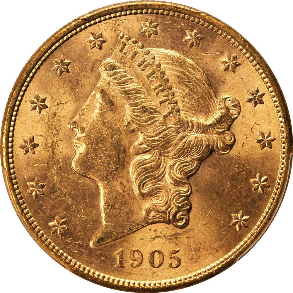 1495600 1905'S' Liberty Double Eagle.