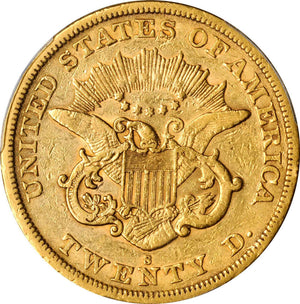 1494000 1864'S' Liberty Double Eagle.  VF-35 (PCGS).