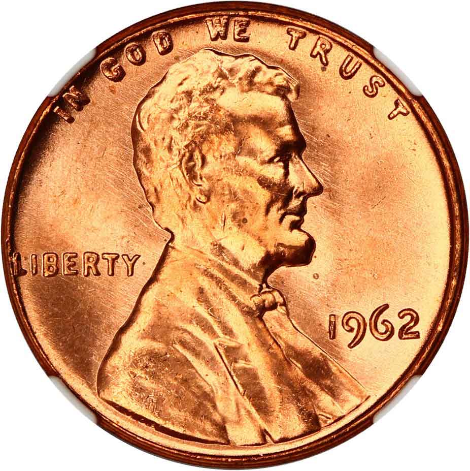 1481100 1962  RD Lincoln Cent.