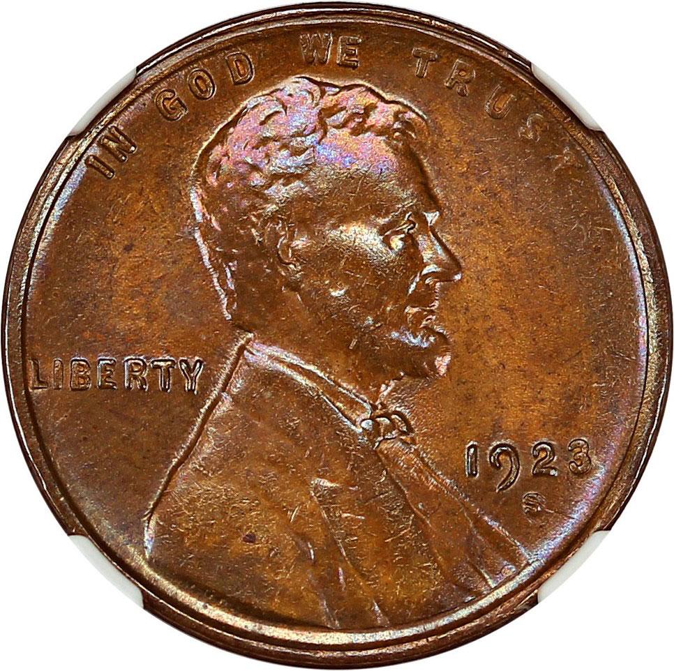 1471300 1923'S' BN Lincoln Cent.