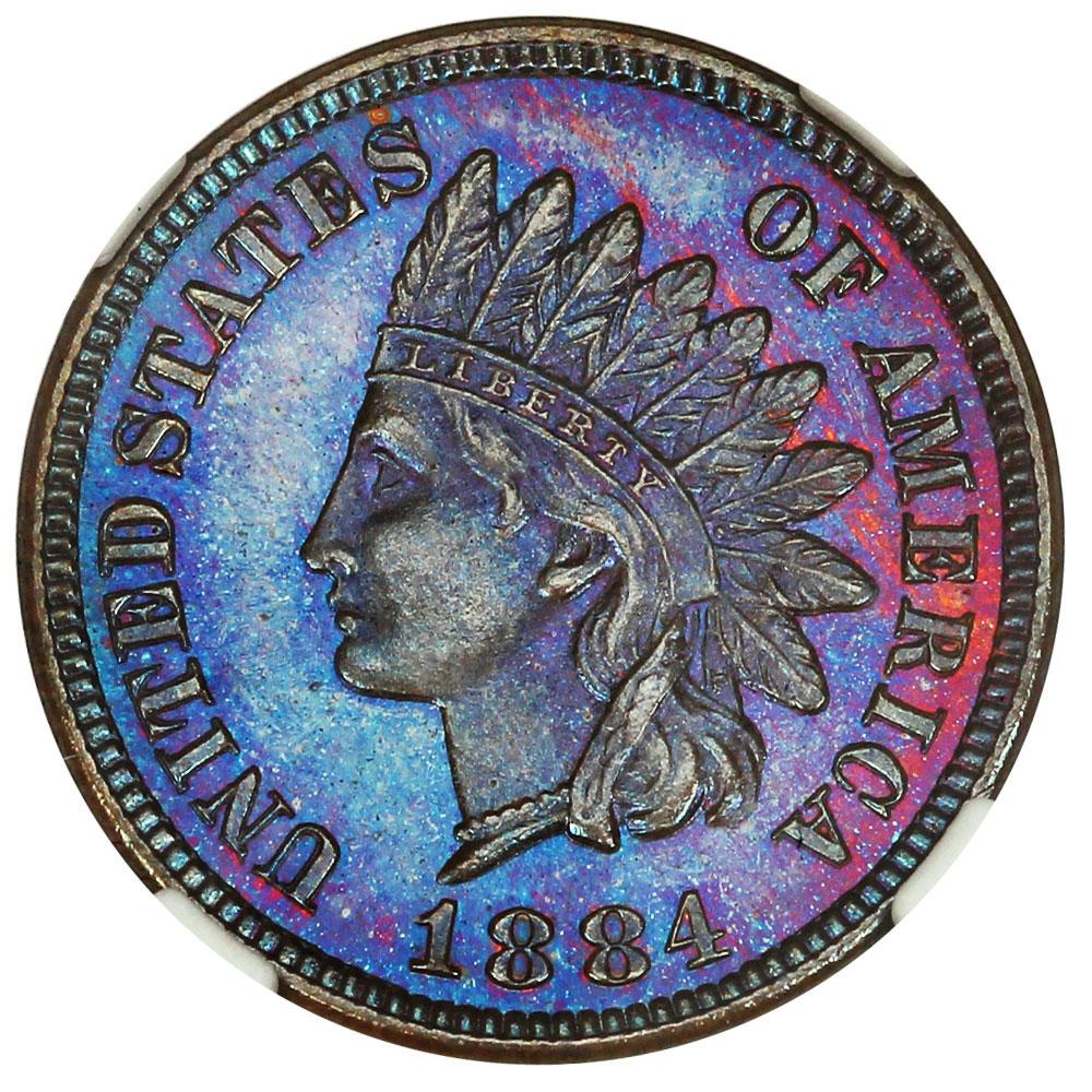 1464100 1884  Indian Head Cent.