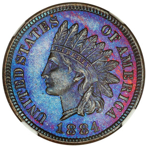 1464100 1884  Indian Head Cent.